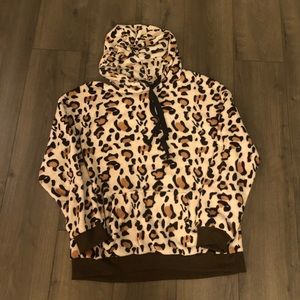 Leopard hoodie